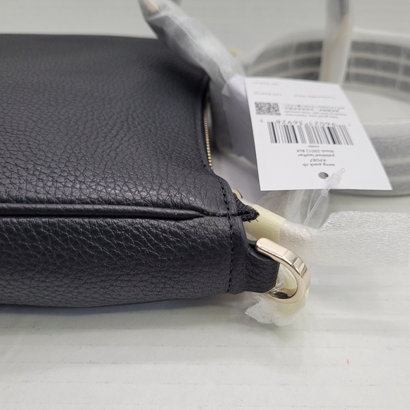 Kate Spade Black Pebbled Crossbody Bag - Picture 3 of 9